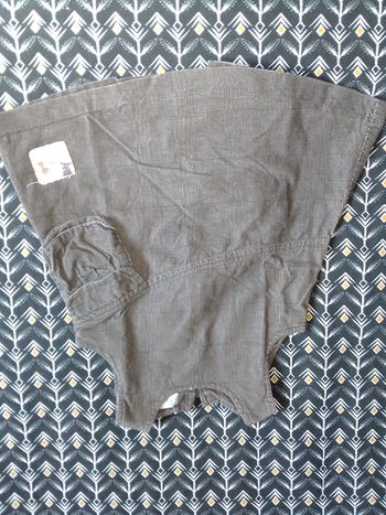 Robe velours marron Kiabi 6 mois