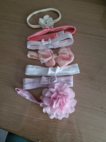 Lot bandeaux bébé filles