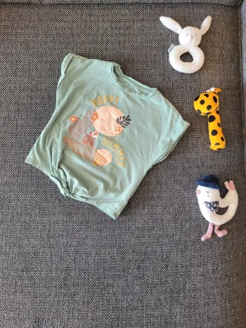 T-shirt crop top fille 3 ans