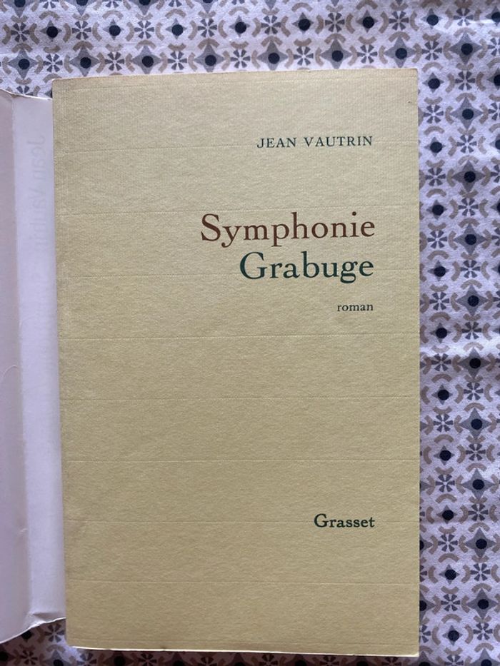 Symphonie grabuge de Jean Vautrin - photo numéro 2