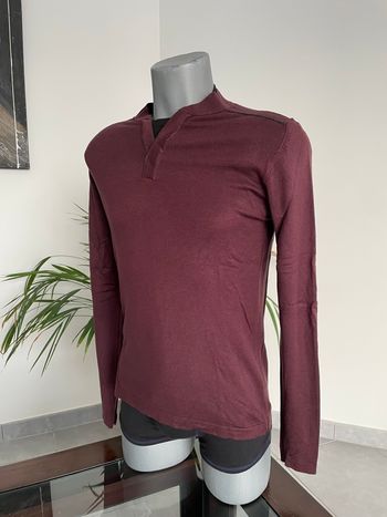 Pull bordeaux Celio