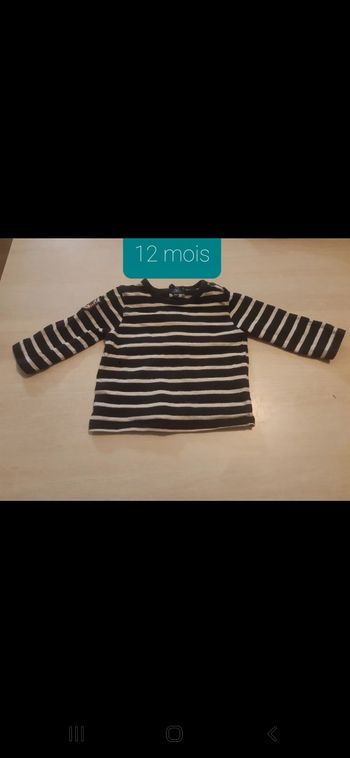 T shirt 12 mois