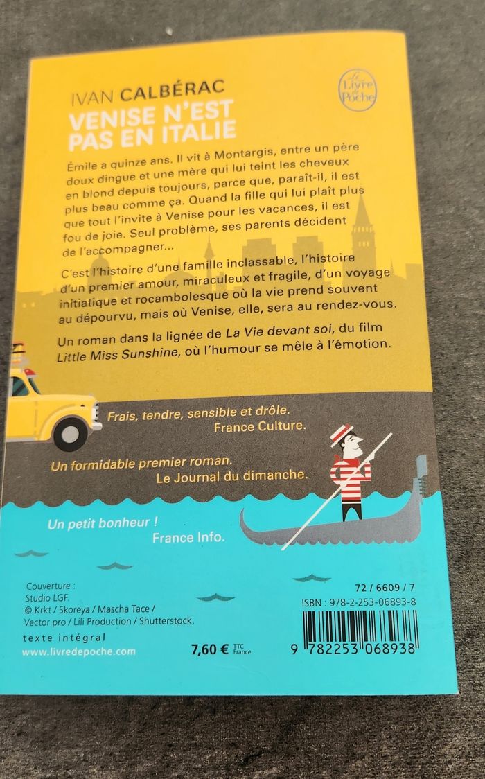 Venise n'est pas en Italie de Y. Calberac - photo numéro 2