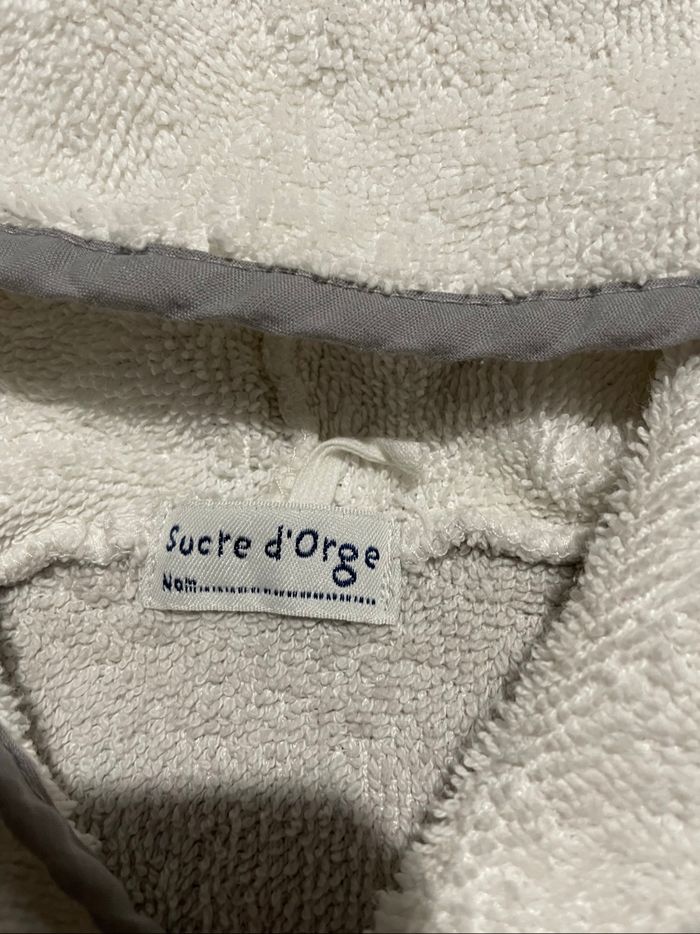 Peignoir de bain Sucre d’Orge 12 mois - photo numéro 3