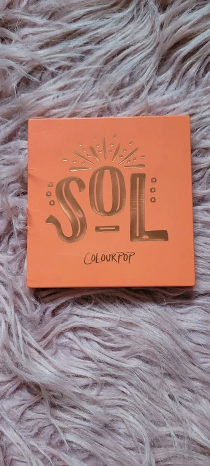 Palette sol colourpop