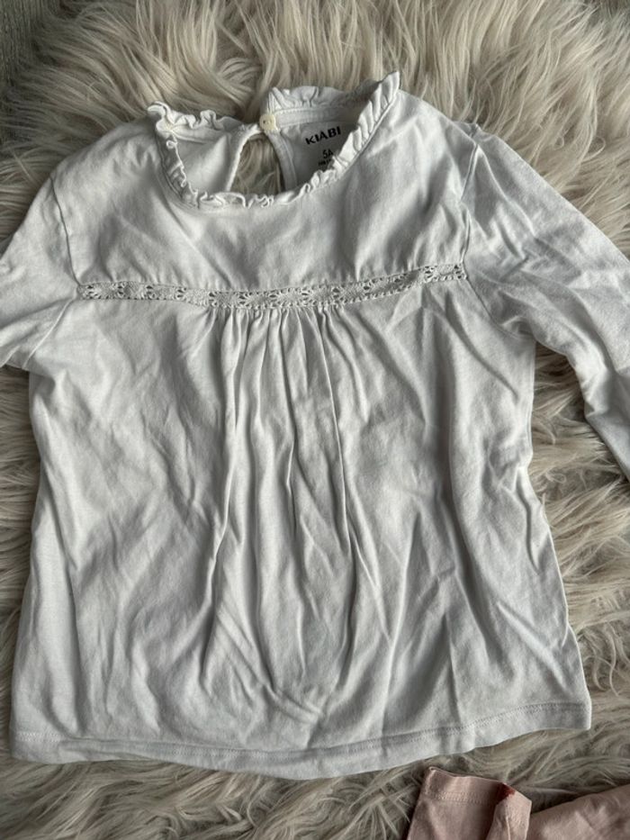 Lot de tee shirt fille 5 ans - photo numéro 4