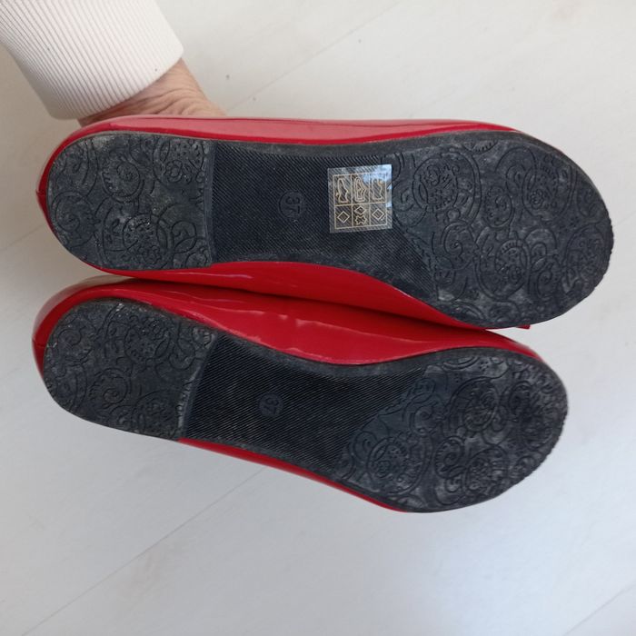 Ballerines rouge pointure 37 - photo numéro 3