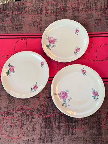 Assiettes porcelaine