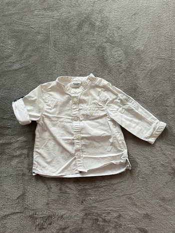 Chemise blanche - neuf - 6 mois - Tape à l’œil