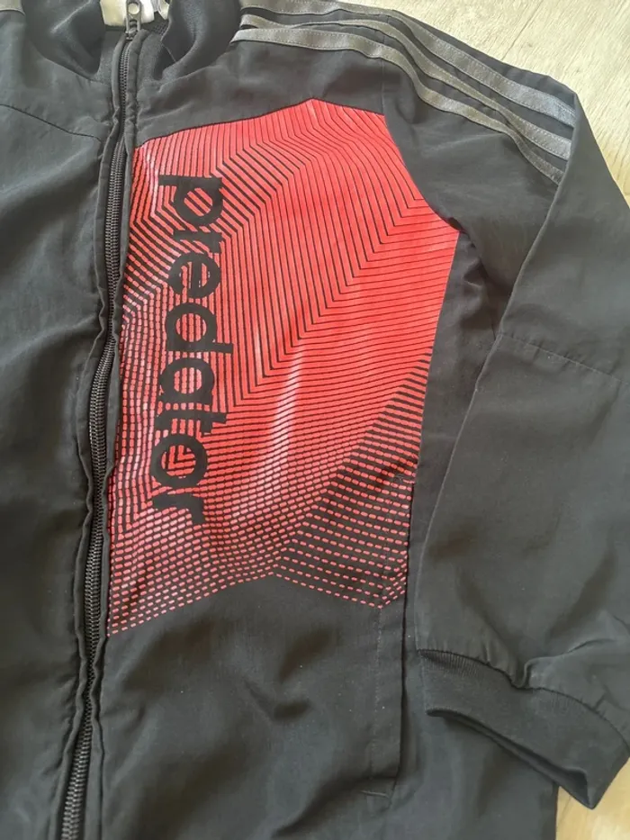 veste coupe vent Adidas 7-8 ans - photo numéro 4