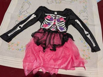 Costume halloween squelette 