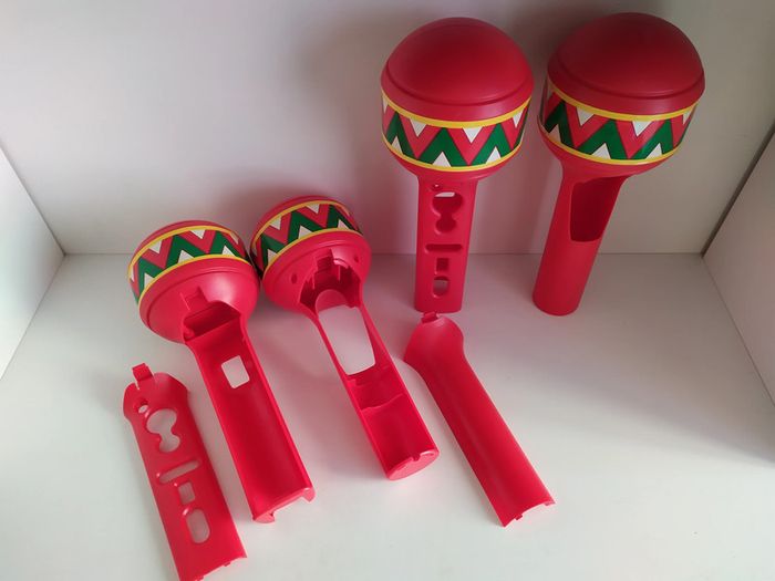 Lot 4 maracas + jeu Samba de Amigo SEGA Nintendo Wii officiel PAL - photo numéro 3