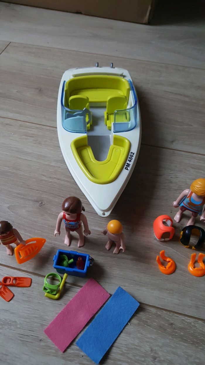 Bateau famille playmobil - photo numéro 2