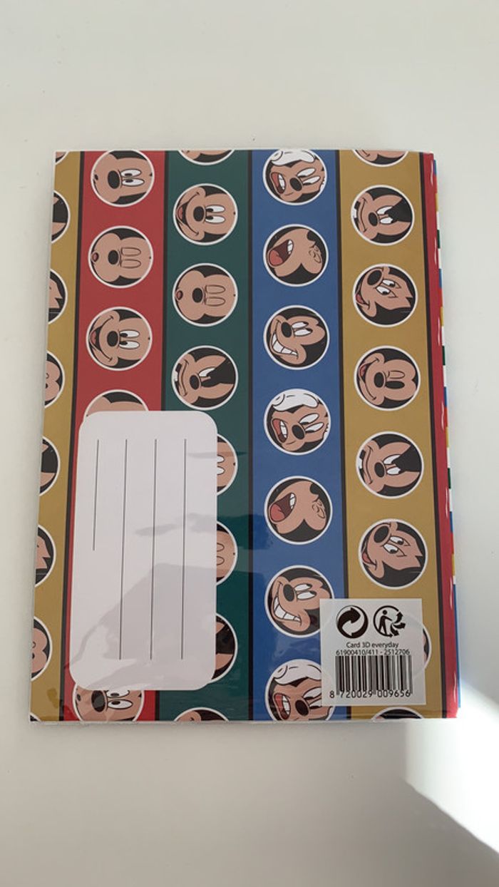 Cartes Mickey en relief - photo numéro 2