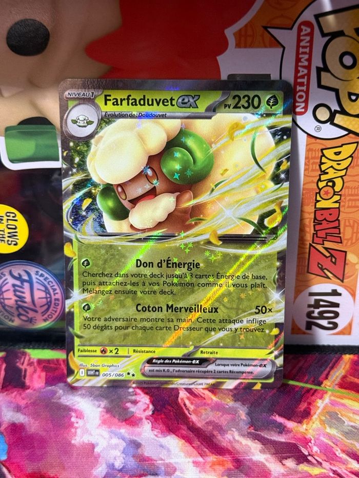 Pokémon Farfaduvet EX 005/086 Flammes blanches - EV.10.5