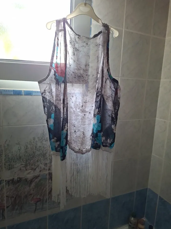 Gilet à franges