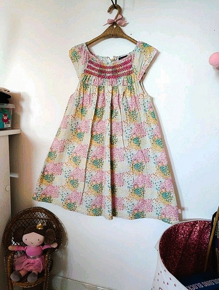 5 ans sergent major robe été multicolores /Excellent état - photo numéro 12