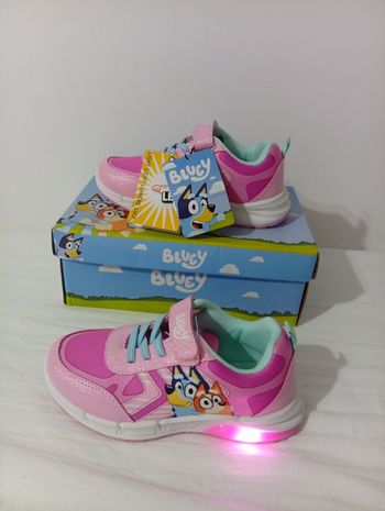 Baskets lumineuses bluey