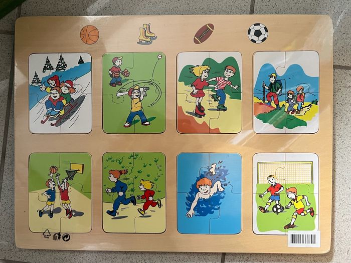 Puzzle en bois - Neuf