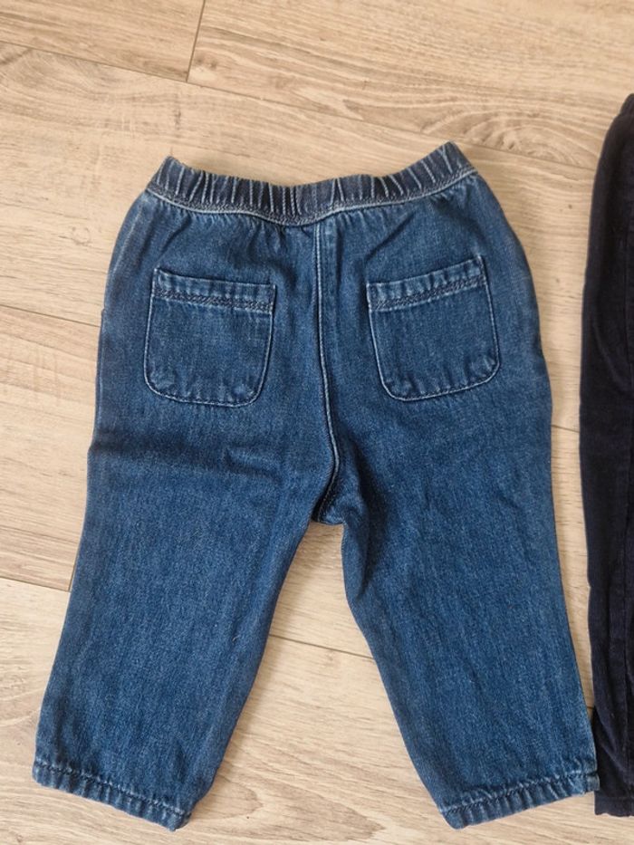 2 pantalons Cyrillus, 18 mois, comme neufs - photo numéro 4