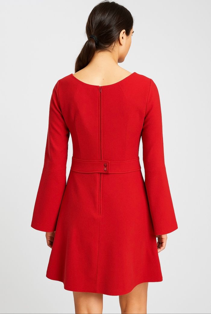 Robe rouge classe taille 38 - photo numéro 2