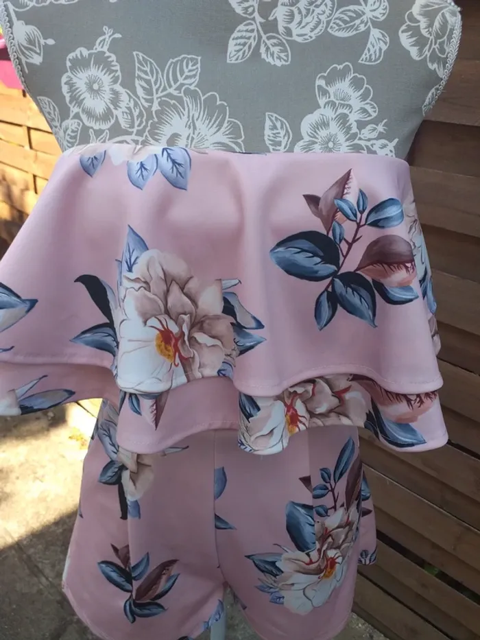 Combishort floral - photo numéro 3