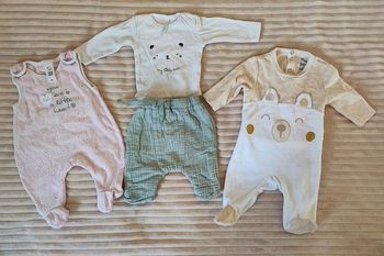 Vêtements bébé de 0 à 1 mois