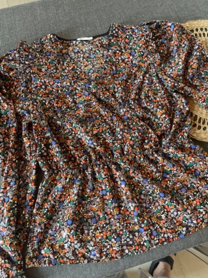 Blouse fleurie cache cache taille 42