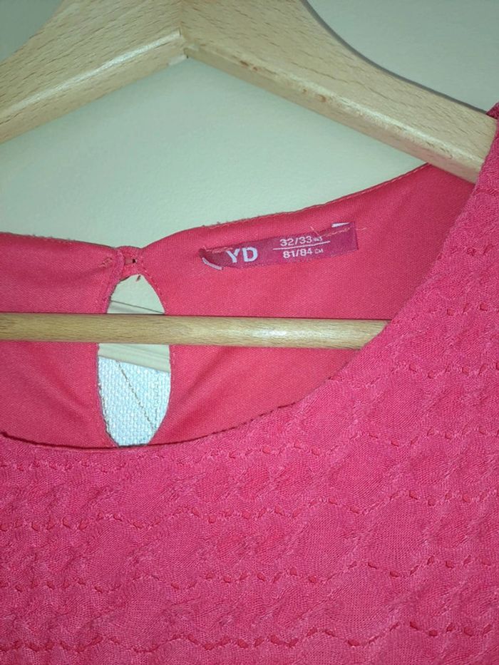 Magnifique robe rose yessica denim fille 13 ans 158cm tbe - photo numéro 3