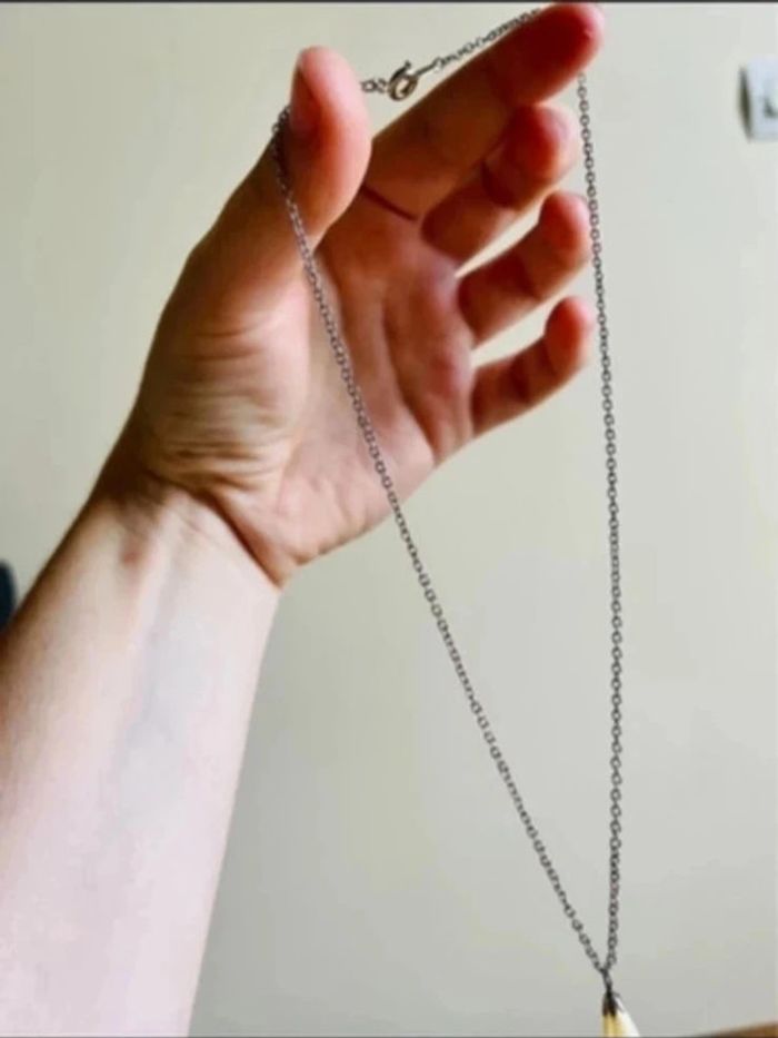 Sublime collier goutte nacré - photo numéro 4