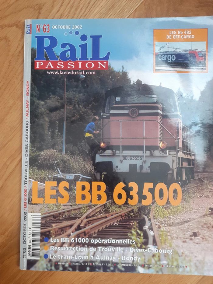 Rail passion n°63, octobre 2002