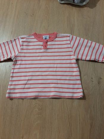 T-shirt manches longues 3 mois