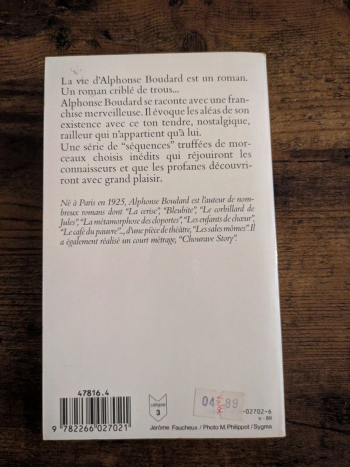 Ma vie pleine de trous - photo numéro 2