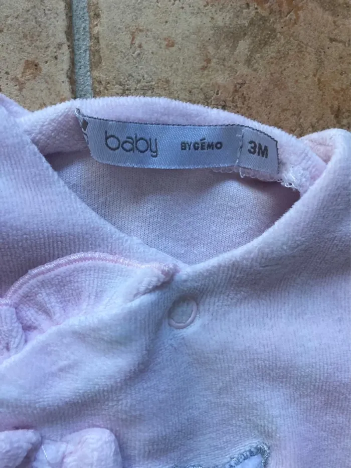 Pyjama rose 3 mois - photo numéro 3