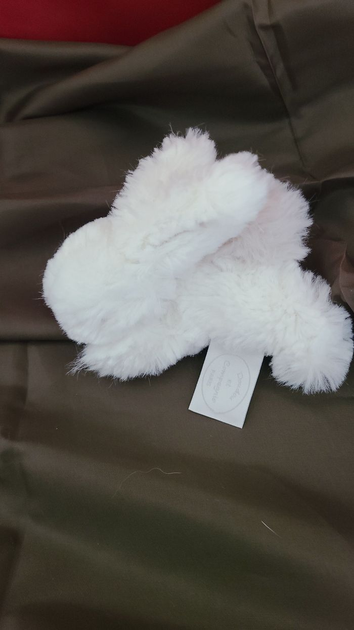 Peluche Lapin Blanc Ma Petite Taupe Bonbon doudou et compagnie - photo numéro 2