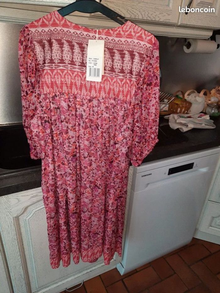 Robe courte imprimée CABALA - Derhy - taille M - photo numéro 6