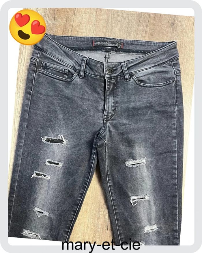 SOLDÉ - Jean troué, taille 26 IKKS - photo numéro 5
