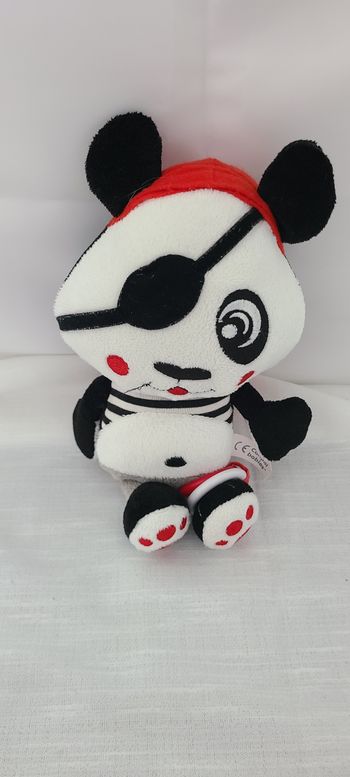 peluche éveil accroche panda pirate
