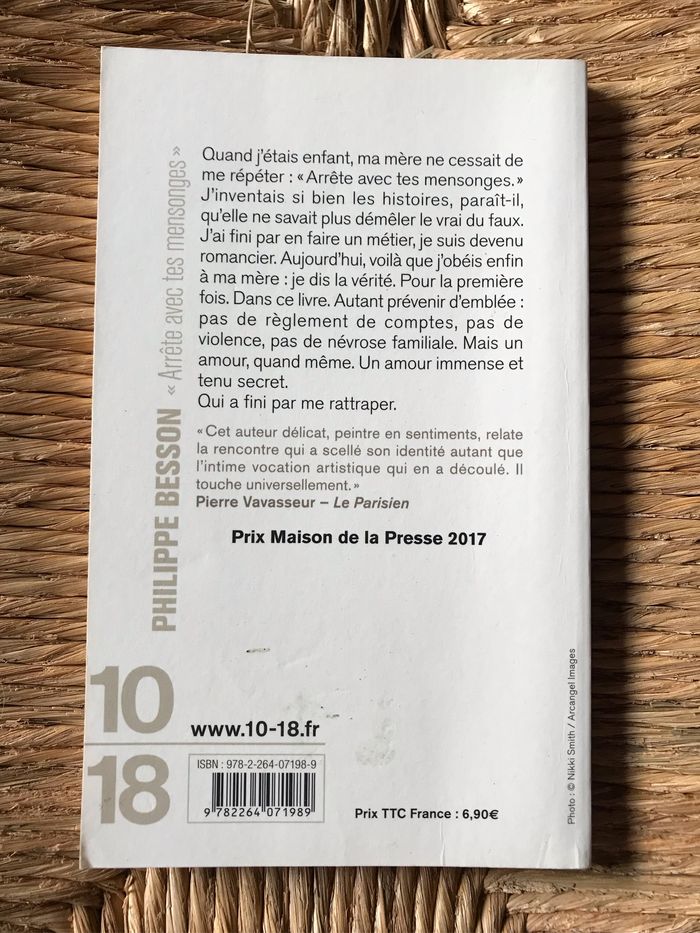 Arrête tes mensonges phillipe besson - photo numéro 2