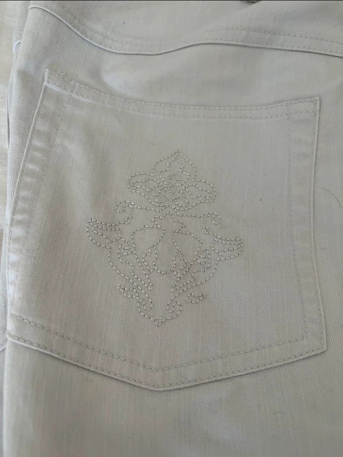 Pantalon court Damarr 52 bleu ciel/gris - photo numéro 2