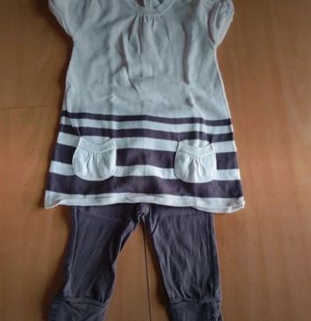 Ensemble fille 12 mois