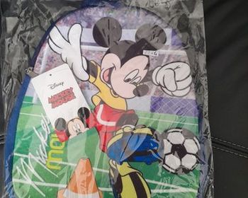 beau petit sac a dos mickey bleu
