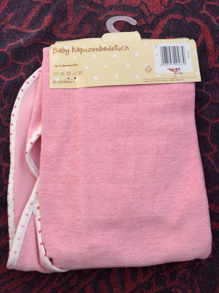 Cape de bain rose Lillebi neuve - photo numéro 2