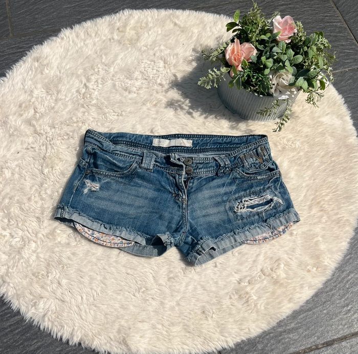 Shorty destroy taille basse Y2K