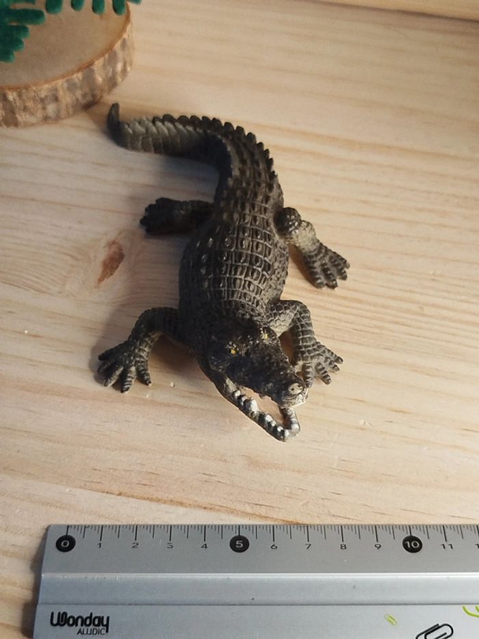 Schleich crocodile Alligator Figurine animal de la savane - photo numéro 8