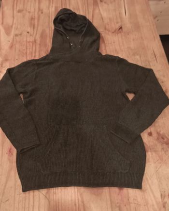 Sweat capuche en maille