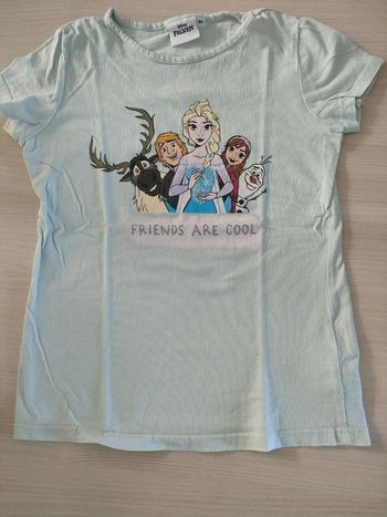 T shirt 8 ans la reine des neiges