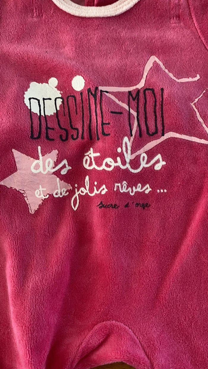 Lot de 3 pyjamas velours - photo numéro 8