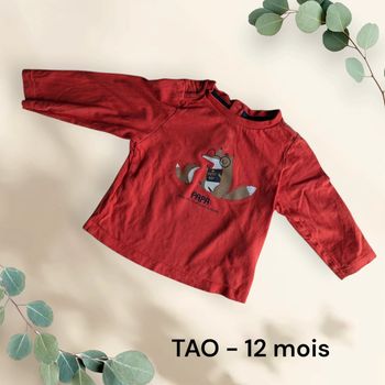 T-shirt manches longues TAO 12 mois