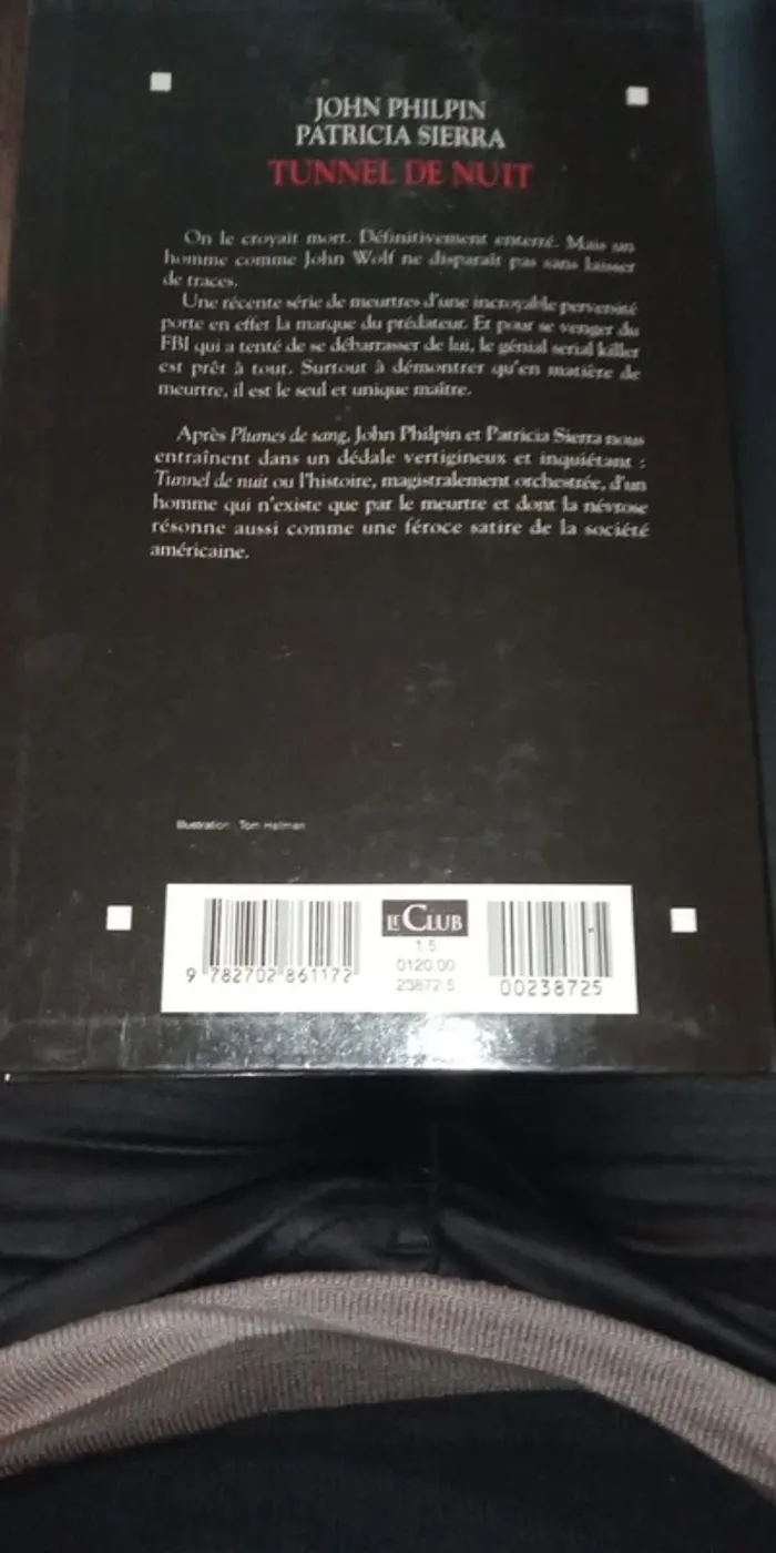 Livre "tunnel de nuit" 🔄 - photo numéro 3